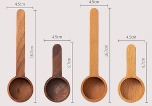 Cuchara molida de café de bambú portátil ecológica Capacidad de 10ml para una medición conveniente en tarros y contenedores - Product Image 6