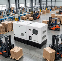 Groupe électrogène diesel industriel super silencieux 625 KVA 500 kW avec démarrage automatique ATS 60 Hz