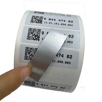 Étiquettes autocollantes imperméables en PET faciles à déchirer pour le câblage |   Marqueurs de câbles auto-laminants pour une installation rapide sur site