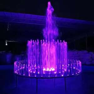 Fontaine de piscine personnalisée en acier inoxydable adaptée à l'entrée de Park Lake <span class=keywords><strong>Hotel</strong></span> - Product Image 2