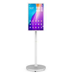 27 pouces en cellule support de panneau Tv Lcd écran <span class=keywords><strong>tactile</strong></span> moniteur Android enroulable alimenté par batterie rotatif mobile écran de TV intelligent - Product Image 6