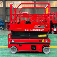 Plateforme élévatrice à ciseaux électrique de haute qualité, hauteur de levage 20 m, capacité de charge 1000 kg, mini, portable, pour l'entretien des bâtiments, certifiée ISO