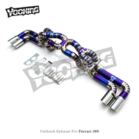 Système d'échappement Catback AUTO pour Ferrari 360/F360 3.6L Modena/Spider 2003-2005, échappement direct en titane de course