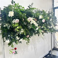 SPR Bouquet De Mariée Personnalisé Mariage Soie Artificielle Rose Fleur Panneau Mural Toile De Fond Fleurs Artificielles Fleurs Décoratives Pour Mur