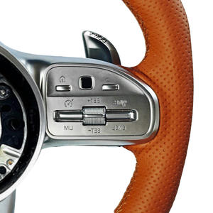 Volante Clásico de Madera para Mercedes Benz <span class=keywords><strong>AMG</strong></span> E350 W221 W166 W219 C205 - Product Image 6