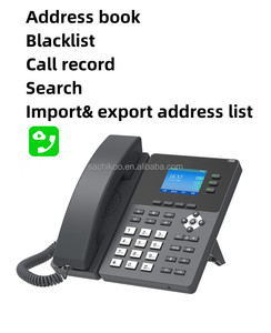 Télé<span class=keywords><strong>phone</strong></span> SIP VoIP IP sans fil à écran couleur Sachikoo de qualité 2.4 pouces Télé<span class=keywords><strong>phone</strong></span> de compte 3 SIP - Product Image 5