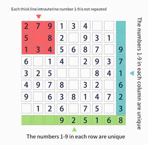 COMMIKI Escuela <span class=keywords><strong>Primaria</strong></span> niños juguetes <span class=keywords><strong>matemáticas</strong></span> pensamiento juegos divertidos juego de mesa de madera ajedrez Jiugong Sudoku - Product Image 3