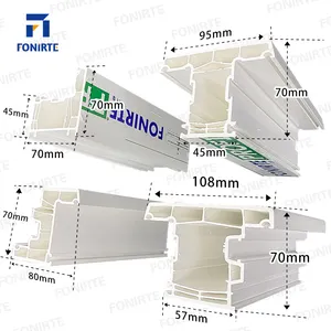 Autres portes machine de fabrication de profilés de fenêtres en pvc fabricants de profilés en pvc en plastique pvc