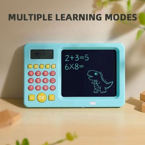 <span class=keywords><strong>Machine</strong></span> d'apprentissage multifonctionnelle Samtoy, calculatrice mathématique, tablette d'écriture LCD, jouets éducatifs pour enfants - Product Image 3