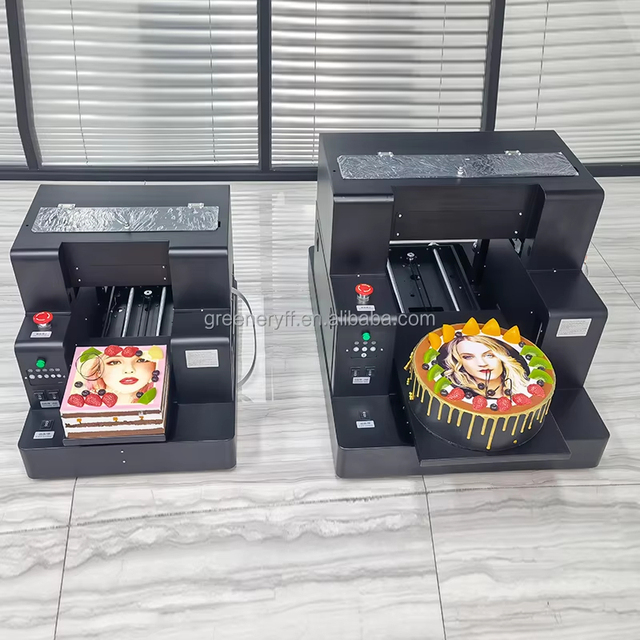 Small Edible Food Printer Cake Phone Printing Machine A3 A4 Candy Macaron Printers With Edible Inks Food Printer