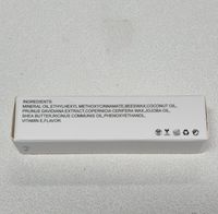 Baume à lèvres bio au beurre de karité personnalisé avec hydratant à base de plantes SPF15, service de marque privée
