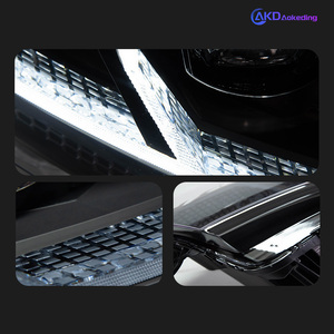 Đèn pha kiểu dáng thể thao cho xe VW Multivan <span class=keywords><strong>T5</strong></span>, đèn pha LED Projector, 2010-2021, T6, đèn xi nhan Caravelle, đèn chạy ban ngày (DRL), phụ kiện ô tô - Product Image 6