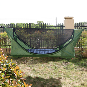 2025 Loại Mới 200*76Cm Lay-Phẳng Cây Võng Mặt Trời Bảo Vệ Bug Miễn Phí Với Nệm Bơm Hơi Giường Mưa Bay Ngoài Trời Lều - Product Image 3