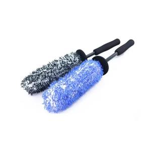 Brosse de nettoyage pour jantes et pneus de voiture en microfibre NIKO, brosse de soin automobile - Product Image 1