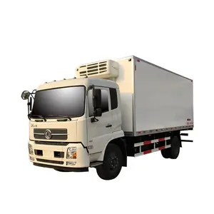 China Produceert Koud Voedsel Reclame Van Cargo Voertuig Thermo King Truck Koelunits