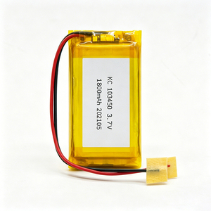 Kamcy 工厂直销 103450 <span class=keywords><strong>3</strong></span>.7V 1800mAh 锂聚合物电池 OEM ODM 适用于消费电子批量供应 - Product Image 2