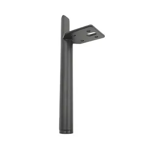 Pieds de nivellement pour meubles d'extérieur T Sofa Black Leg For Sofa Funiture Cabinet leg black steel