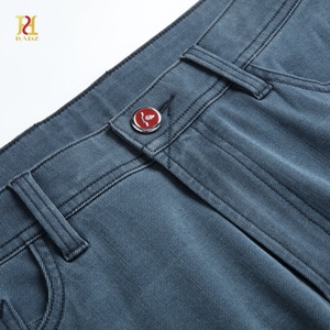 Pantalones Vaqueros de Hombre Estilo Polo, Lavado Vintage, Corte Recto, Moda Urbana, Casual de Negocios, Golf, Ocio, con Bordado - Product Image 6