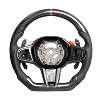 Volant en cuir pour BMW Série 3 Série 5 pour M3 M4 M5 M6 F30 F10 F15 F36 F01 F20 F22 F25 F31 F32 E70 E71 E90 X6