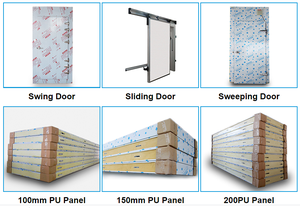 Copeland <strong>Tecumseh</strong> <strong>Compressor</strong> 220V Freezer for Frozen Seafood 100/120/150mm Panel Thickness New Cold Storage Room Container