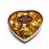 Coffret de Chocolats en Forme de Cœur Luxe Cadeau Romantique Anniversaire pour Femme
