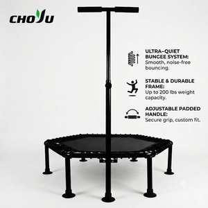 <span class=keywords><strong>Mini</strong></span> <span class=keywords><strong>trampoline</strong></span> silencieux pliable pour fitness cardio commercial et domestique - Product Image 1