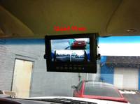 Pantalla Impermeable de 7 Pulgadas con 4 Entradas y Salidas de Video, IP69K, de Alta Calidad, para Montaje en Vehículos, para Sistemas de Cámaras de Reversa, 12-24V