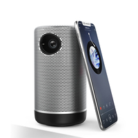 V6Q Smart Home Theater Video Laser LED Mini Projecteur Portable Extérieur Ultra Android 14 Wi-Fi à Courte Portée