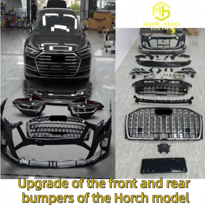 Vente en gros usine - Pare-chocs automobiles améliorés 2025 - Version Hosi - Composants de calandre avant pour Audi A8 <span class=keywords><strong>D5</strong></span> - Pare-chocs avant - Product Image 6