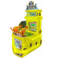 Manèges pour enfants à monnayeur, borne de jeu vidéo pour enfants, machine de jeu de tir à monnayeur avec jets d'eau pour enfants