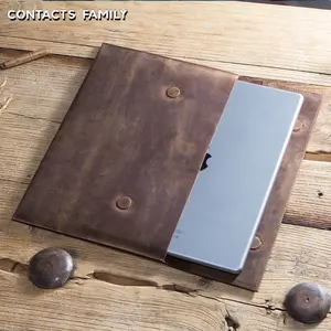 אמיתי עור Tablet שרוול Case עבור ipad פרו 12 9 מקרה 2020 2021 MacBook 12 אינץ Galaxy Tab 12 אינץ tablet שרוול פאוץ