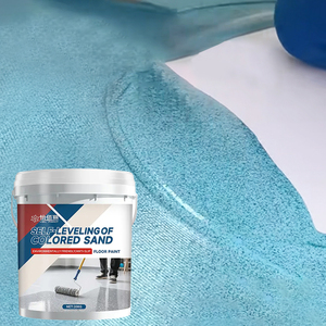 High-gloss Marble Effect <strong>Epoxy</strong> <strong>Floor</strong> <strong>Coating</strong>, Marble <strong>Coating</strong>, Internal and External <strong>Epoxy</strong> Colored Sand Self-leveling <strong>Floor</strong> Paint - Product Image 2
