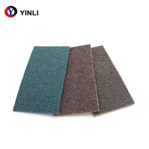 6"x9" Different Colour Non Woven Abrasive Scouring Pad