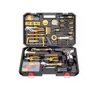 Kit de Perceuse Électrique Manuelle Rechargeable Multifonction, Ensemble de Perceuse Sans Fil avec Clé Manuelle et Boîte à Outils