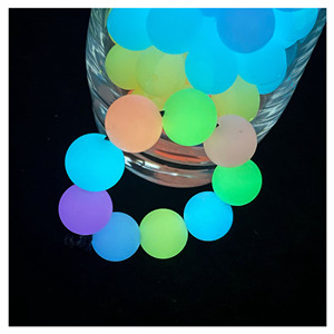 Cuentas de Silicona Luminosas de Grado Alimenticio Libres de BPA, Diseño 2025, para la Elaboración de Joyería, Cuentas de Silicona que Brillan en la Oscuridad - Product Image 3