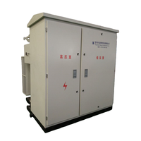 Transformateur électronique immergé dans l'huile à double enroulement, à bobine à disque, monté sur panneau pour réseau électrique