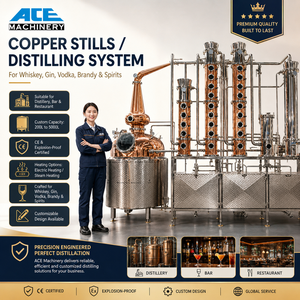 Équipement <span class=keywords><strong>de</strong></span> distillation 150L 200L 300L pour gin, rhum, whisky, brandy, vodka, grappa, tequila, machine <span class=keywords><strong>de</strong></span> distillation hybride - Product Image 2
