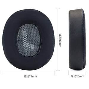 Coussinets d'oreille en gel rafraîchissant pour JBL Live 660NC 650BTNC, à réduction de bruit active, en mousse à mémoire de forme souple, coussinets de remplacement - Product Image 3