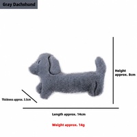 Peluche Chien Saucisse pour Chat, Jouet Interactif pour Chat avec Catnip, Sonore et Froissé, Doux et Moelleux pour Chats d'Intérieur et Chatons