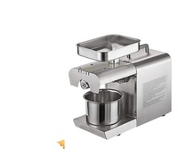 Mini-machine domestique d'extraction d'huile pour le traitement des céréales, petite presse à huile à froid pour arachides