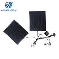 Coussin chauffant portable 5V USB-A avec contrôle de température, alimenté par batterie USB, pour siège de voiture et automatisation domestique