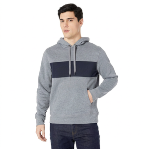Wholesale Heavyweight 100% Cotton Mens Streetwear Oversized Hoodies Drop Shoulder Winter <b>Sweatshirts</b> Custom Logo Plain Design - Product Image 1