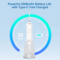 Hydropulseur portable H2ofloss, étanche IPX7, irrigateur dentaire électrique sans fil, jet d'eau dentaire