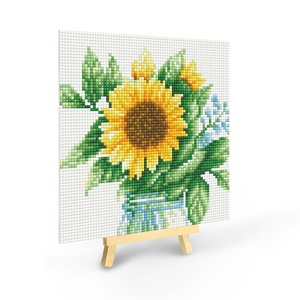 Peinture au diamant Tournesol pour enfants et adultes, peinture au diamant paysage, peinture au diamant 5D - Product Image 3