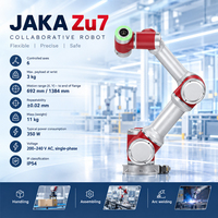 Robot Kolaboratif JAKA Zu7, Beban Angkut 7kg, Jangkauan 819mm, Lengan Robot Industri untuk Otomatisasi Industri, Perakitan, dan Penanganan