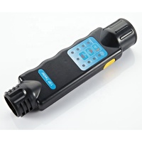 Testeur de connecteur de remorque professionnel 12V 7 ou 13 broches, prise et connecteur noirs, testeur de prise