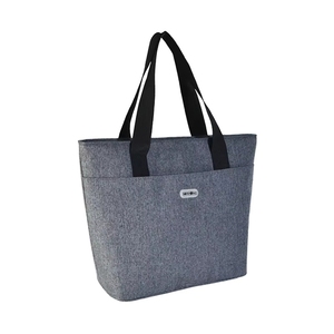 Sac fourre-tout portable en nylon recyclé avec fermeture éclair, lavable en machine, imperméable, pour le shopping, les voyages, le sport, les jouets, la plage - Product Image 2