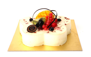 Tấm Bìa Cứng Nhiều Lớp Màu Xám Lá Vàng Sáng Bóng Cho Đế Bánh - Product Image 6