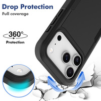 Coque de protection antichoc en TPU et PC rigide, modèle IDEAL Factory, très vendue, pour Apple iPhone 17 Pro Max, 17 Air, 17e, 17
