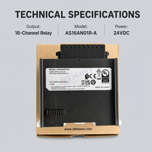 100% Nuevo y Original, Módulo de Salida Digital PLC Serie AS16AN01R A, Salida de Relé de 16 Puntos - Product Image 3